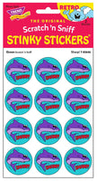 Sharp Ocean Scratch 'n Sniff Retro Stinky Stickers *NEW!