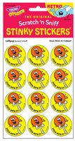 Lollipop Scratch 'n Sniff Retro Stinky Stickers *NEW!