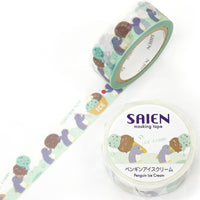 Mint Chocolate Ice Cream & Penguin Washi Tape by Saien *NEW!