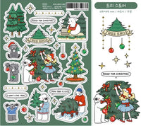 Tree Store Stickers by 9 O'Clock Bonnie