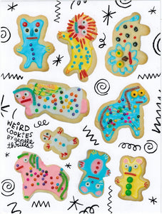 Weird Cookies Sticker Sheet *NEW!