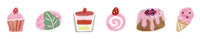 Pink Desserts Deco Rush Sticker Tape *NEW!