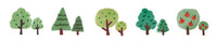 Trees Deco Rush Sticker Tape *NEW!