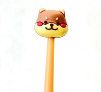 Shiba Inu Puppy Wiggle Gel Pen *NEW!