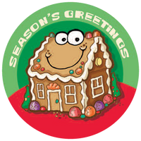 Gingerbread Dr. Stinky Scratch-N-Sniff Stickers