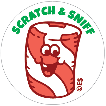 Scratch Sniff Stinky Stickers Candy CompliMINTS-Peppermint scent T83305 —  TREND enterprises, Inc.